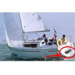 Hublot arrière en plexiglass pour Gib Sea 282