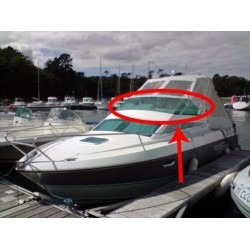 Pare-brise en plexiglass pour bateau Flyer 7 Bénéteau