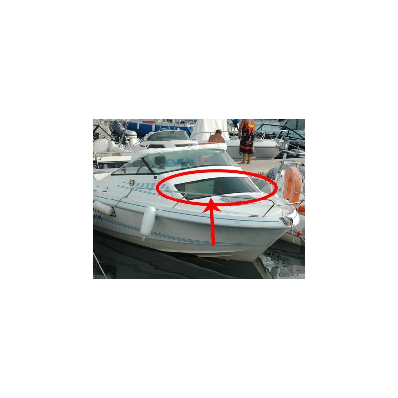 Pare-brise cabine en plexiglass pour bateau Flyer 5