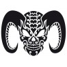 Sticker Tribal Démon