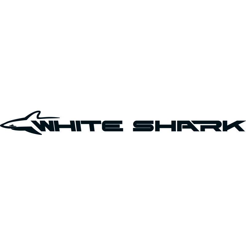 Sticker Logo White Shark