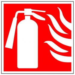 Sticker repérage d'extincteur