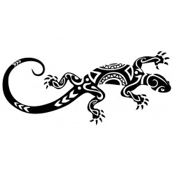 Sticker Tribal Lézard