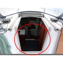 Porte de descente Oceanis 331 en plexiglass pour bateau