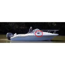 Hublot latéral KEY-WEST 211WA en plexiglass pour bateau