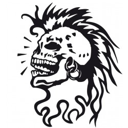 Tribal Tête de mort