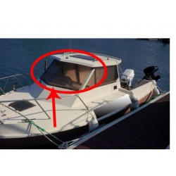 Pare-brise Aliénor 530 en plexiglass pour bateau