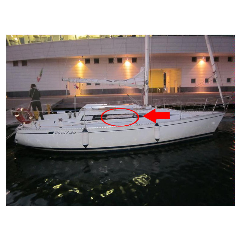 Hublot avant FIRST 29 en plexiglass pour votre bateau