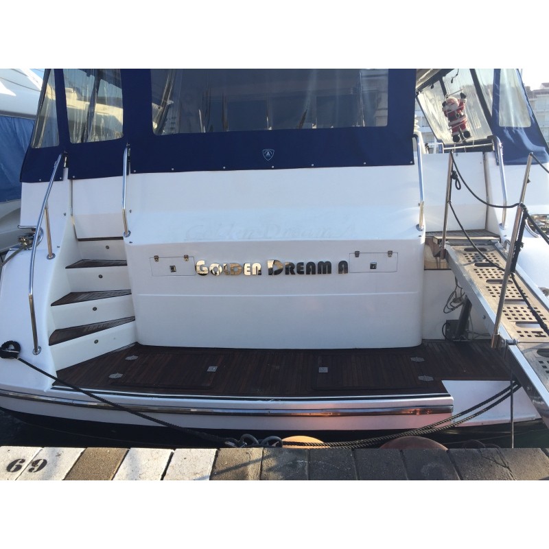 Lettres LED et Inox 316 L poli miroir