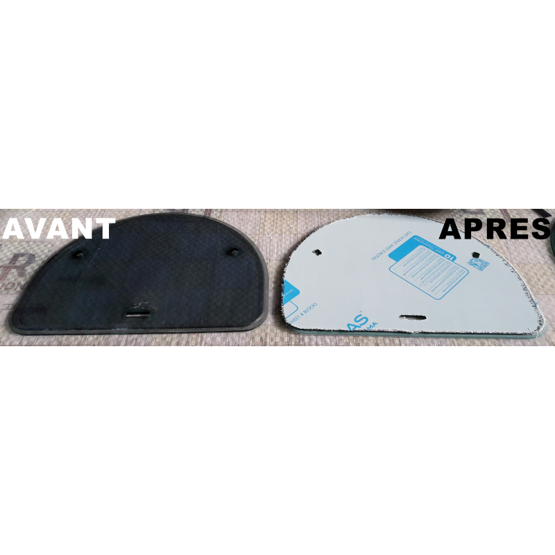 Vitrage de rechange pour panneaux de pont arrondi en plexiglass pour bateau