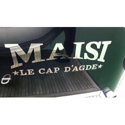 Nom de bateau en inox