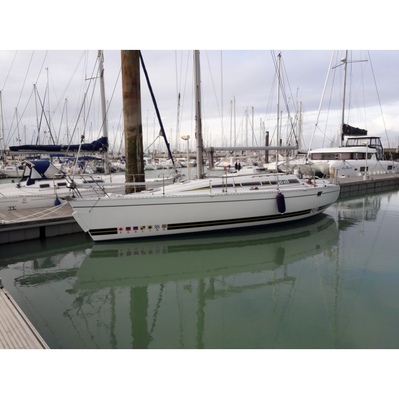 Sticker Feeling logo 1350 pour coque de bateau.