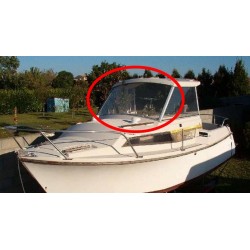 Pare-brise Antares 600 Bénéteau en plexiglass pour bateau