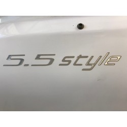 Sticker en relief Cap Camarat logo 5.5 style pour bateau