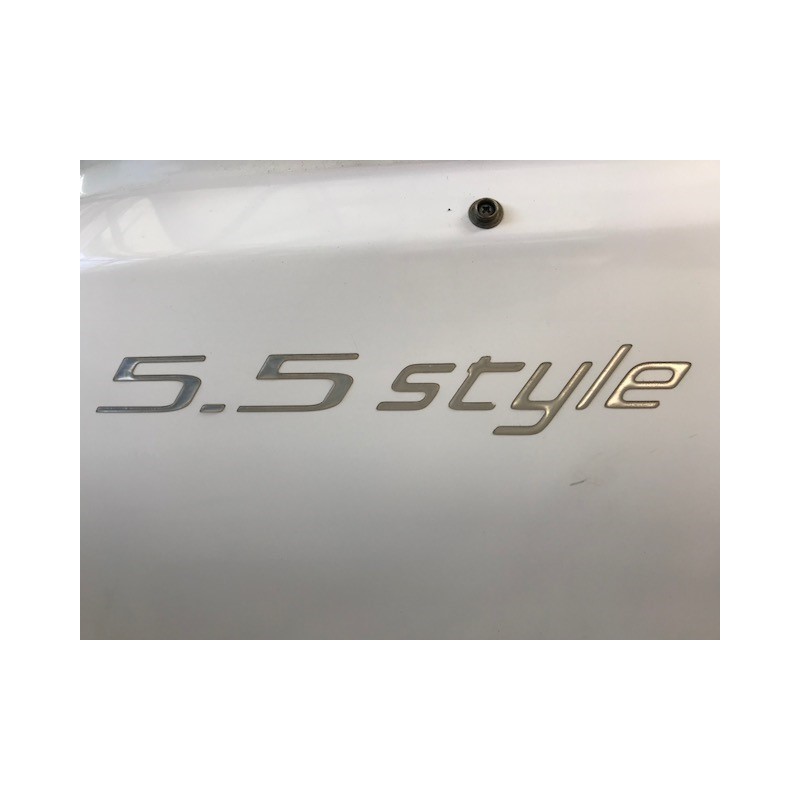 Sticker en relief Cap Camarat logo 5.5 style pour bateau