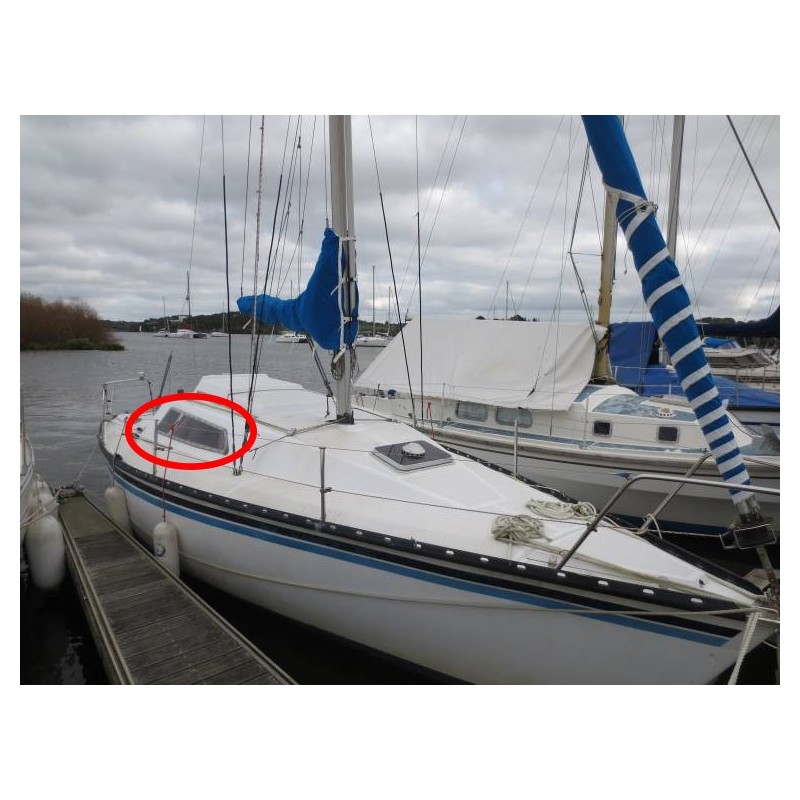 Hublot KELT 760 en plexiglas pour bateau