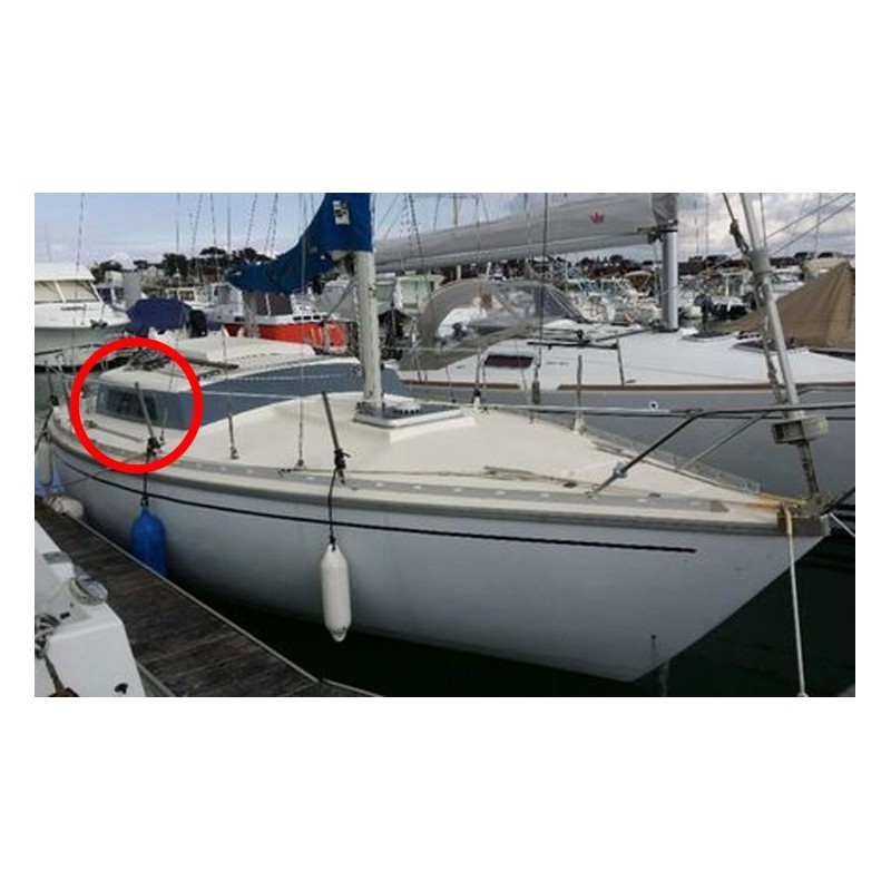 Hublot latéral Sangria NV en plexiglass pour bateau