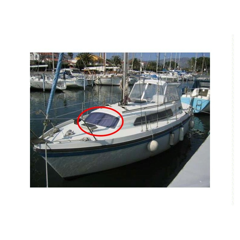 Pare-brise Fifty Kirié 24 en plexiglass pour bateau