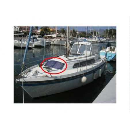 Pare-brise Fifty Kirié 24 en plexiglass pour bateau