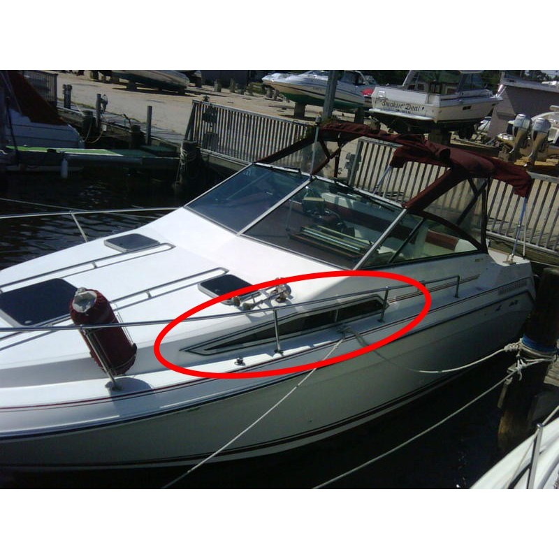 Sea Ray sundancer 250 hublot latéral en plexiglass pour bateau