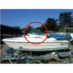 Cap Ferret 550 WA B2 Marine pare-brise en plexiglass pour bateau