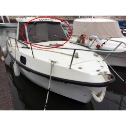 Gibsea 64 (pêche promenade) Pare-brise en plexiglass pour bateau