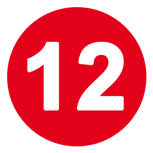 Sticker numéro pour course ou régate