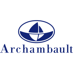 Sticker ARCHAMBAULT en adhésif haute qualité pour votre bateau