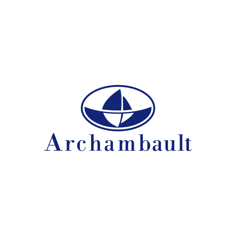 Sticker ARCHAMBAULT en adhésif haute qualité pour votre bateau
