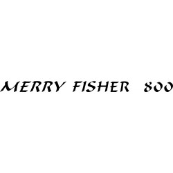Sticker Merry Fisher 800
