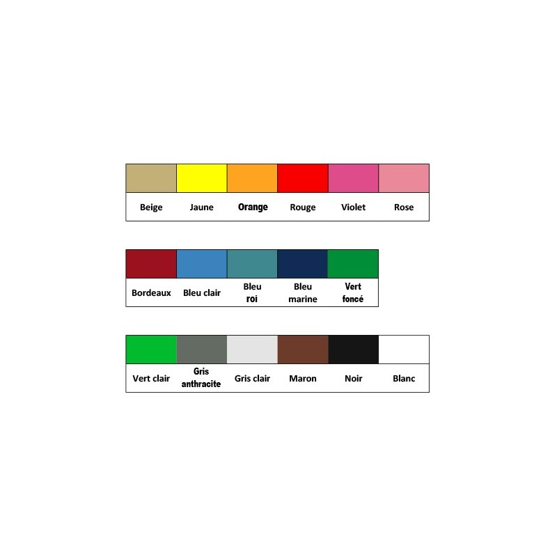 Triple bandes et filets adhésifs décoratifs, 3 couleurs au choix, longueur 12m