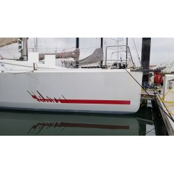 bande déco avant de  sun fast 3200 de Janneau