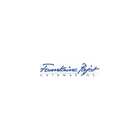 Sticker Logo Fountaine Pajot Bleu
