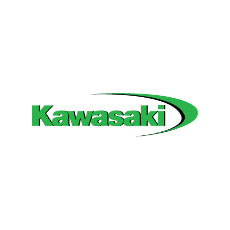 Sticker Logo Kawasaki Vert