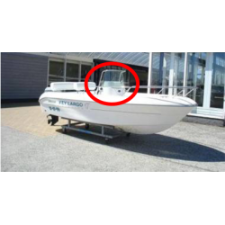 Key Largo 17 open line pare brise