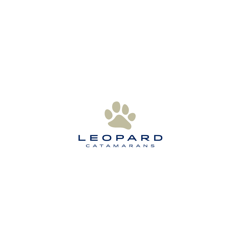 Sticker Logo Leopard catamarans