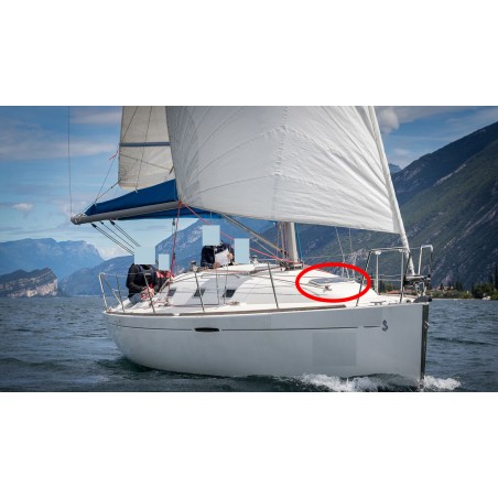 Deck hatch glass First 31.7 Bénéteau