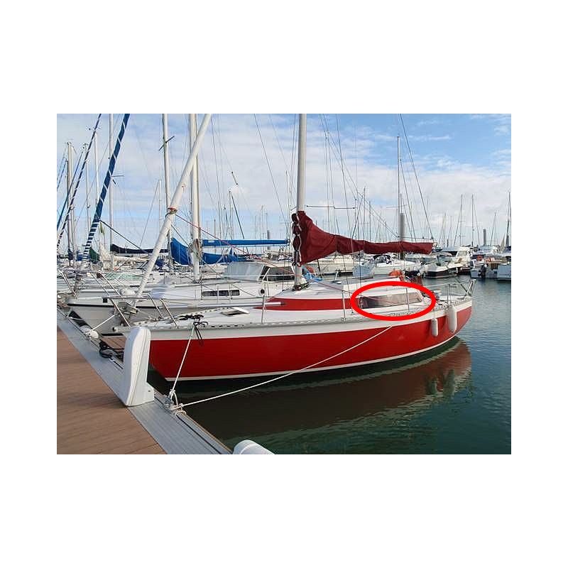 Hublot latéral pour un Super Challenger MK3