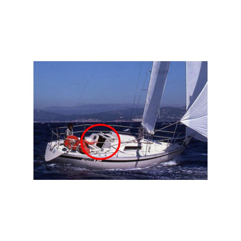 First 27 companionway door