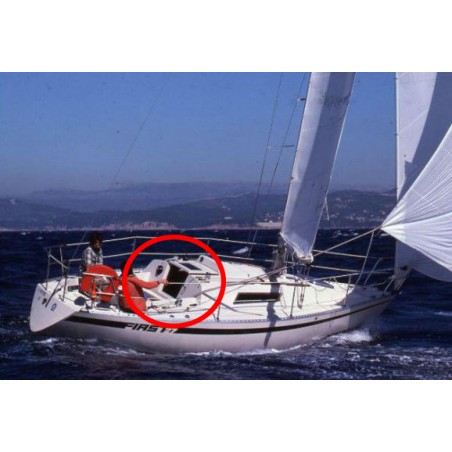 First 27 companionway door