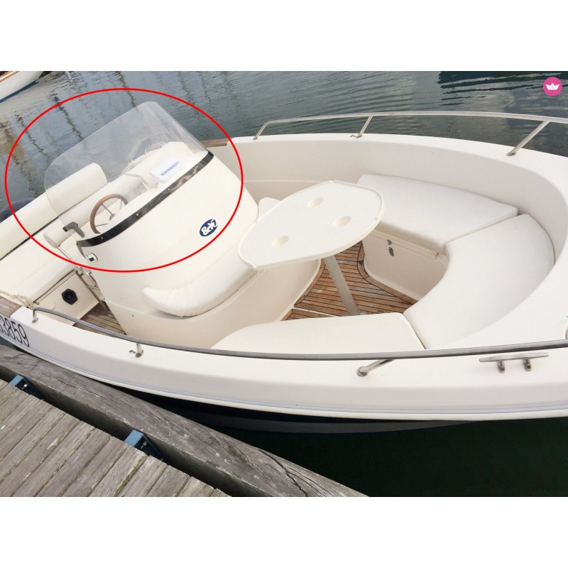 Best Boat 532 Sport Plexiglass Windshield