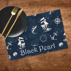 Set de table Bateau avec option nom de bateau