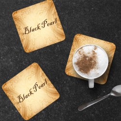 Ancient compass coaster with boat name option