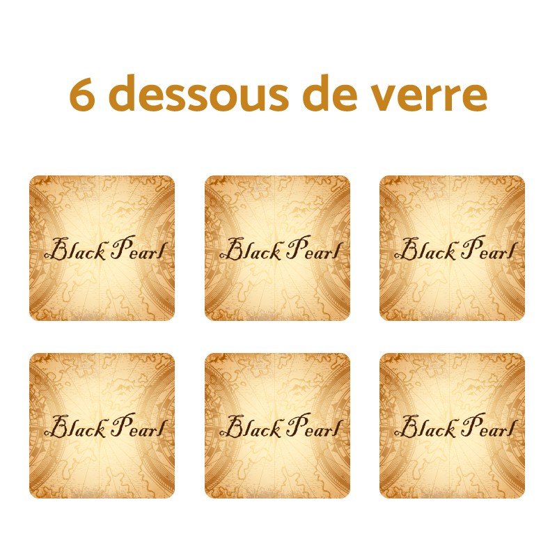 Ancient compass coaster with boat name option