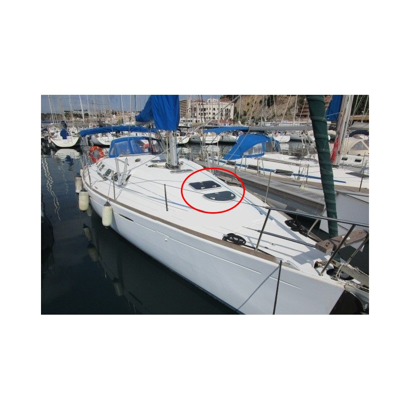 Hublot Lewmar de roof pour First 42 S7