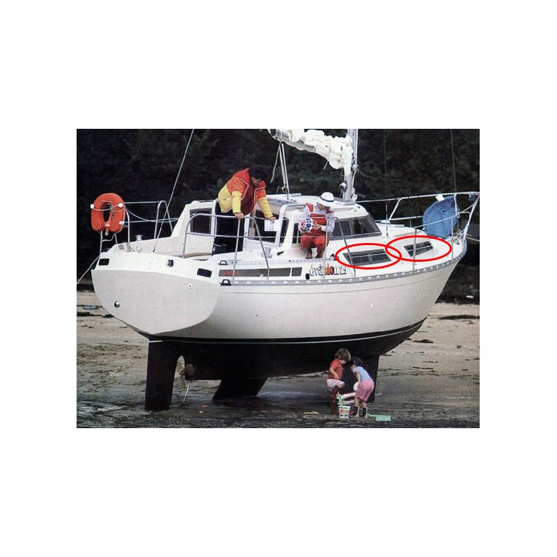 Vigia lateral para um Evasion 29