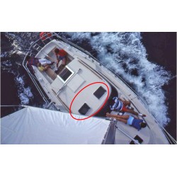 Ojos de buey en cubierta para un Evasion 29