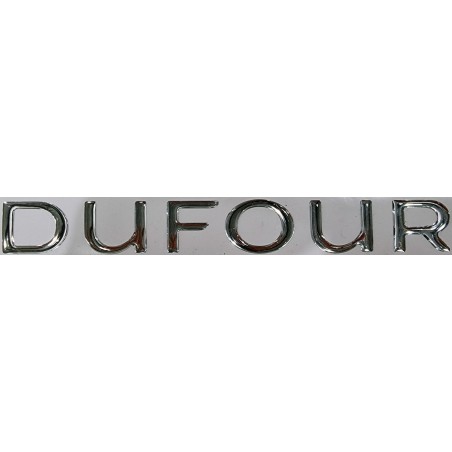 Logo Dufour in rilievo per tutti i modelli