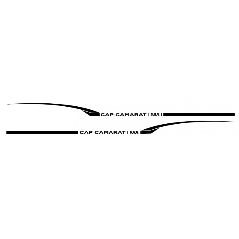 Pegatina Cap Camarat logo 5.5 estilo