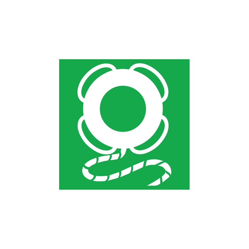 Adhesivo marcador de boya